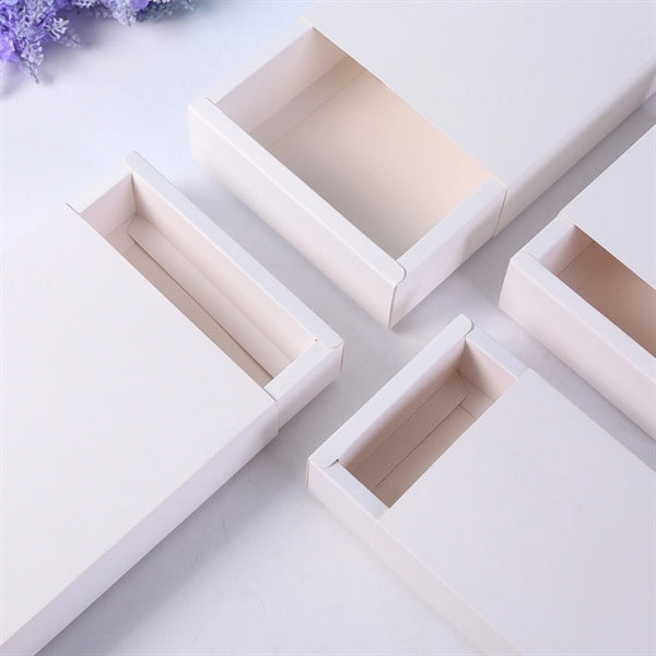 Collapsible Gift Box With Drawer Closure