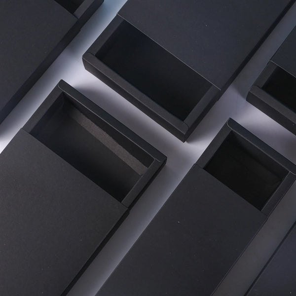 Collapsible Gift Box With Drawer Closure