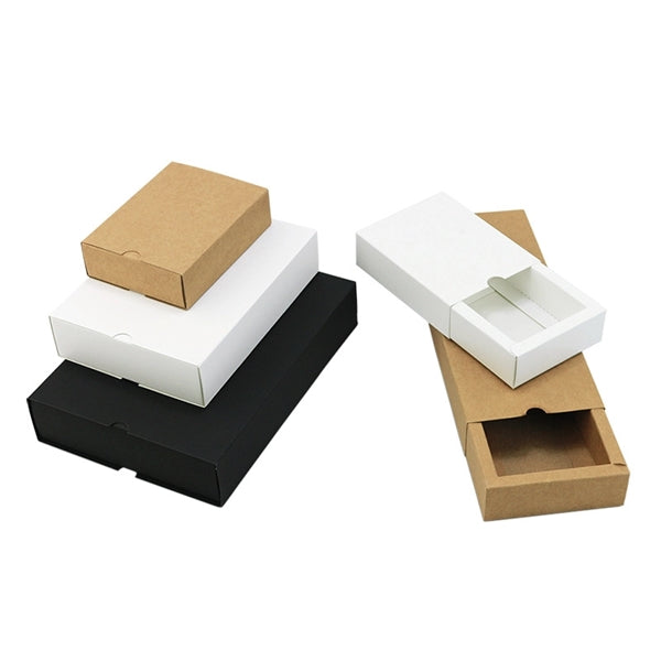 Collapsible Gift Box With Drawer Closure