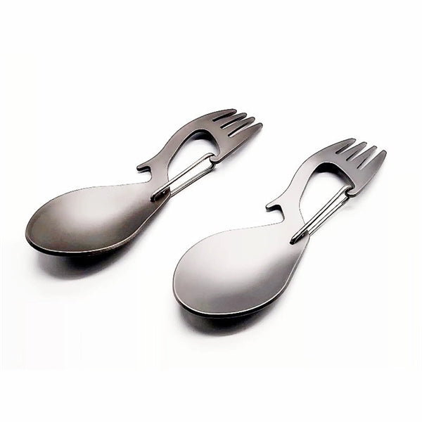 Bottle Opener Carabiner spork