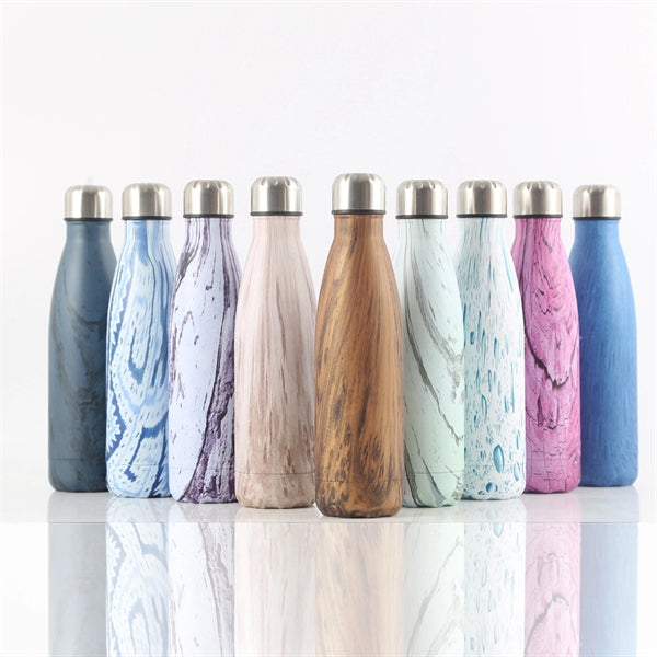 17 Oz Cola Shape Vacuum Insulated Water Bottle
