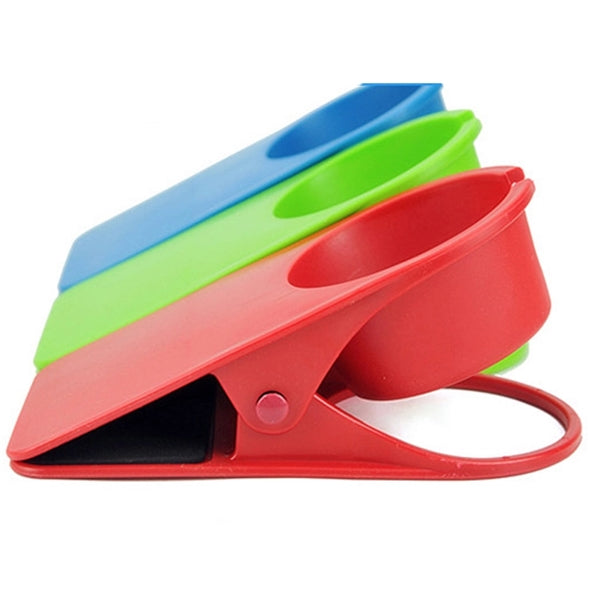 Plastic Table Desk Drink Cup Holder Clip