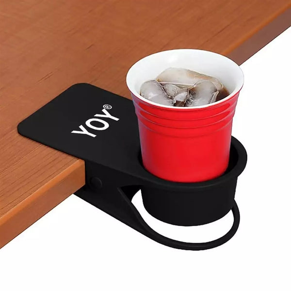 Plastic Table Desk Drink Cup Holder Clip