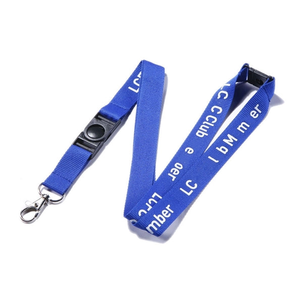 Woven Lanyards with Safety Breakaway