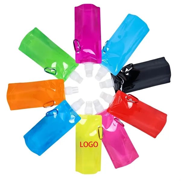 16oz Portable Collapsible Water Bottle