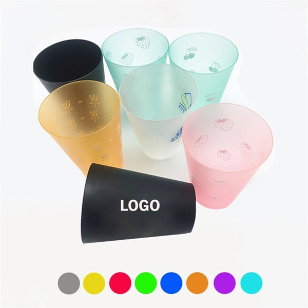 12oz PP Stadium Frosted Plastic Cups