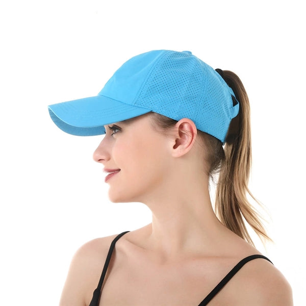 Breathable Mesh Ponytail Baseball Cap