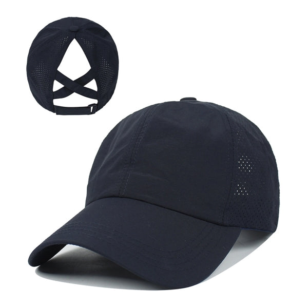 Breathable Mesh Ponytail Baseball Cap