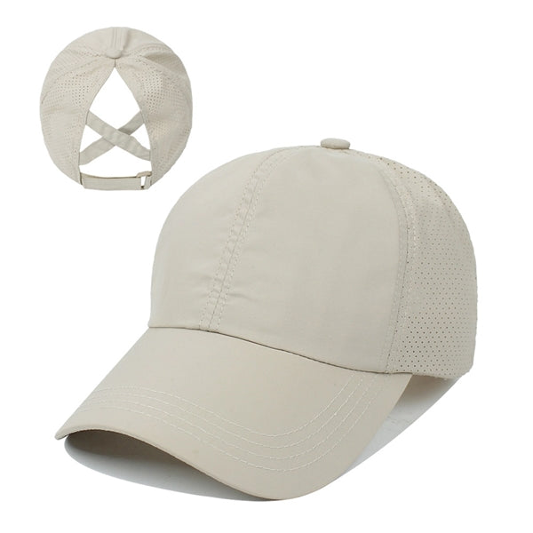 Breathable Mesh Ponytail Baseball Cap
