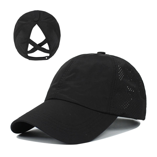 Breathable Mesh Ponytail Baseball Cap