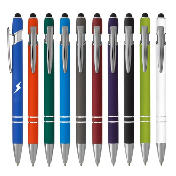 Capactive Stylus Pens With Soft Rubberized Grip