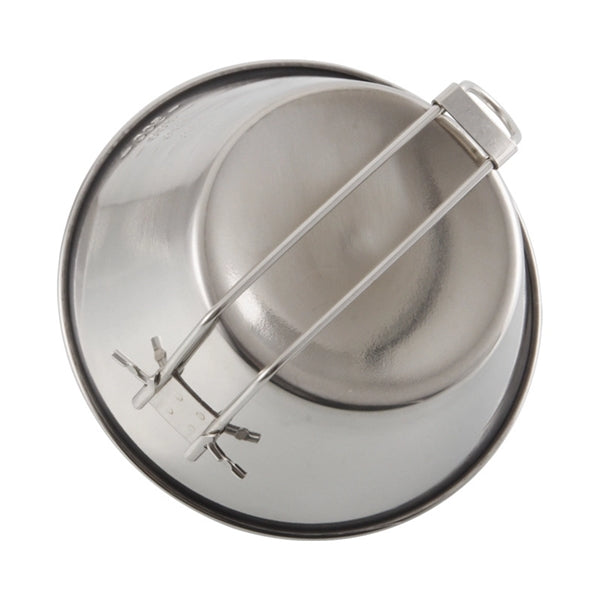 Camping Bowl with Foldable Handle
