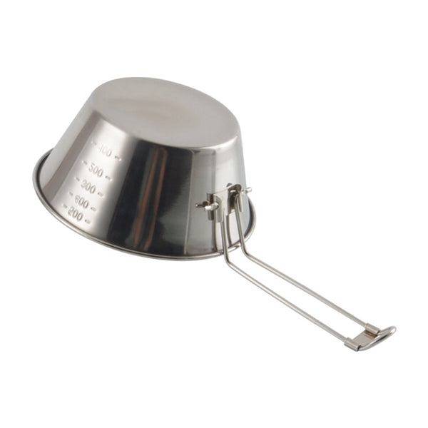 Camping Bowl with Foldable Handle