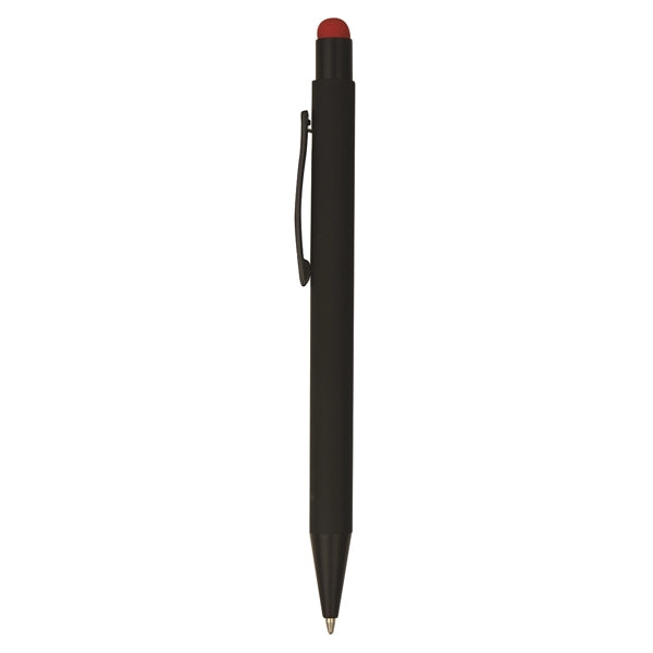 Sleek Soft Rubber Pen & Stylus with Matching Laser Engrave
