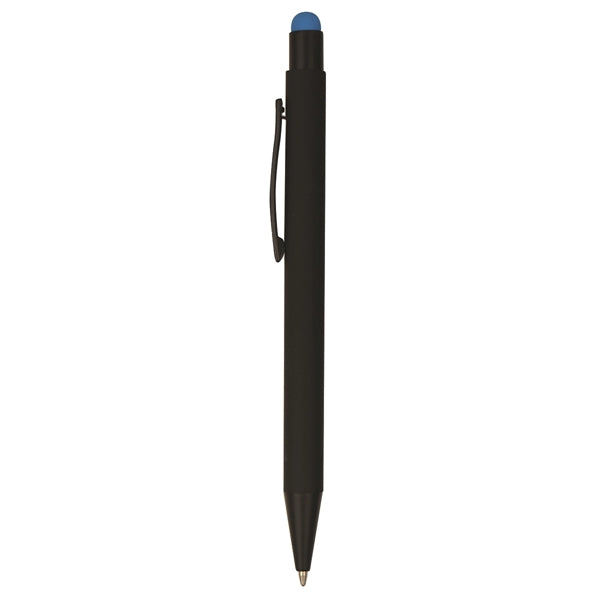 Sleek Soft Rubber Pen & Stylus with Matching Laser Engrave