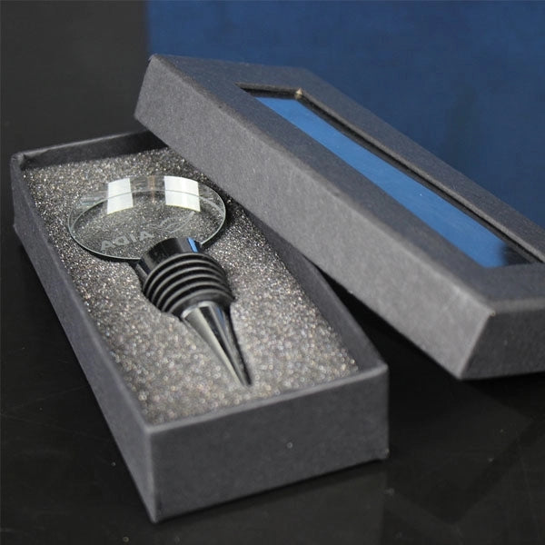 Round Crystal Wine Stoppers