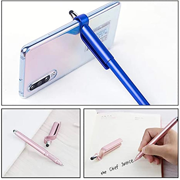 Multifunctional 3 in 1 Phone Holder Stylus Pen