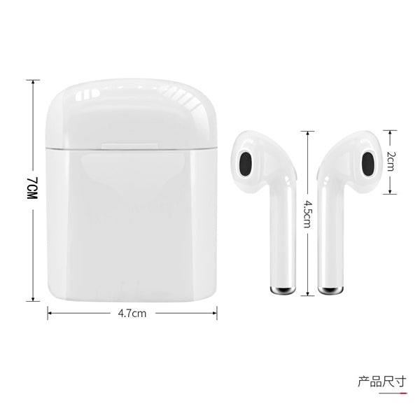 I12 Macaron Wireless Bluetooth Headphone Charging Box