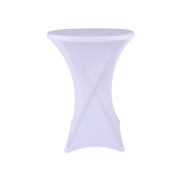 24" Cocktail Tablecloth Spandex Stretch Party Table Cover
