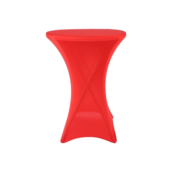 24" Cocktail Tablecloth Spandex Stretch Party Table Cover