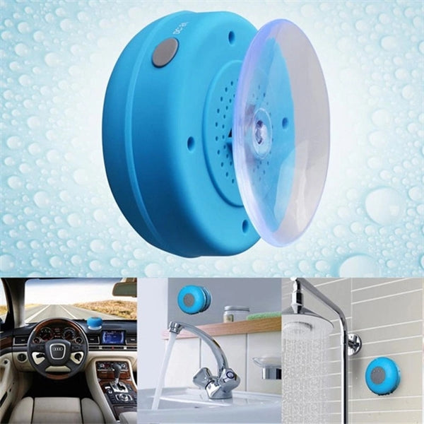 Portable Shower Waterproof Wireless Suction Cup Mini Speaker