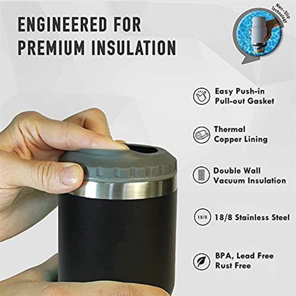 14Oz Stainless Steel Can Cooler