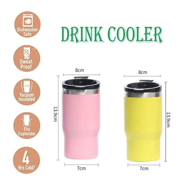 14Oz Stainless Steel Can Cooler
