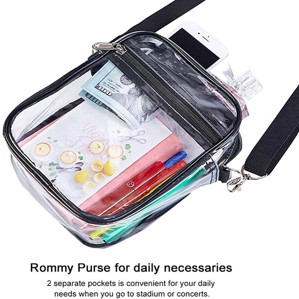 Clear Crossbody Purse Bag