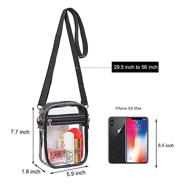 Clear Crossbody Purse Bag