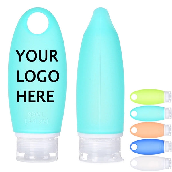 Silicone Refillable Travel Bottle & Container for Toiletries