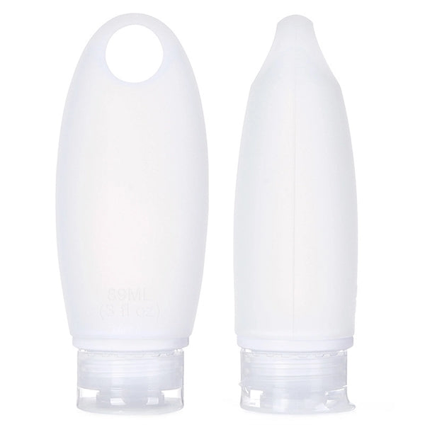 Silicone Refillable Travel Bottle & Container for Toiletries