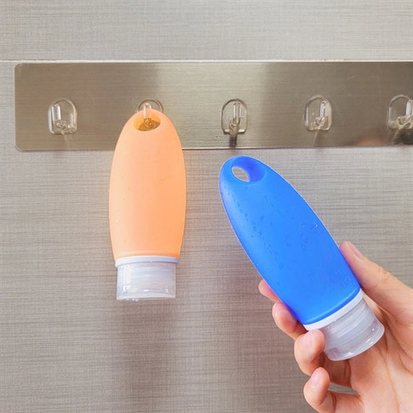 Silicone Refillable Travel Bottle & Container for Toiletries