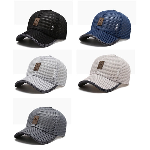 Summer Full Mesh Baseball Cap Trucker Hat