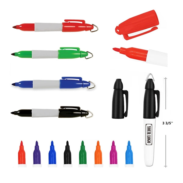 Mini Marking Pen With Keychain