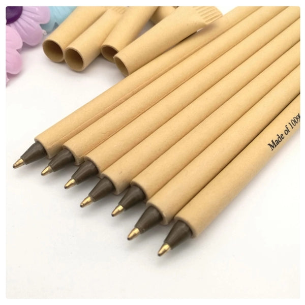 Kraft Paper Barrel Writing Pen