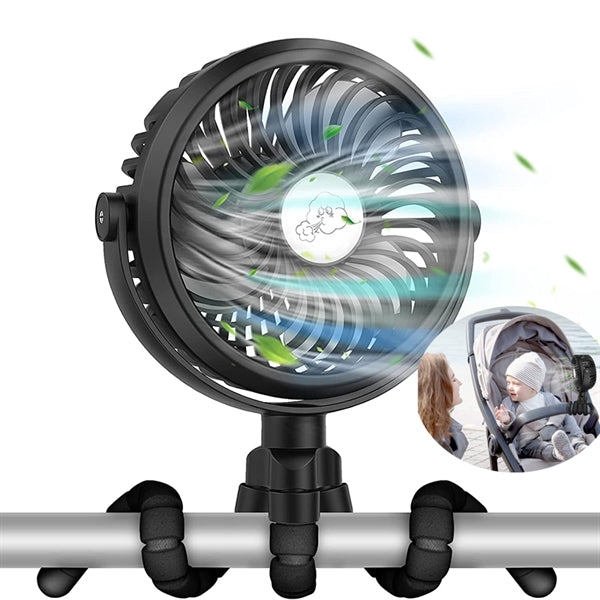 Flexible Stroller Fan