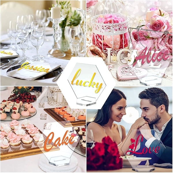 Acrylic Place Cards