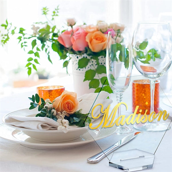 Acrylic Place Cards