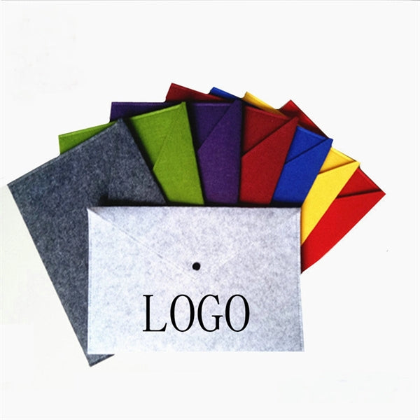 Felt File Document Envelop Folder Case