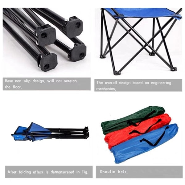 Outdoor Folding Fish Camping Chairs w/ Carry bag