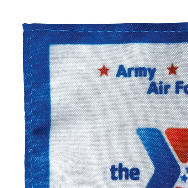 4" x 6" Double Sided Polyester Stick Flags