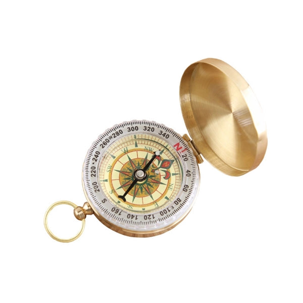 Luminous Flap Pocket Watch Style Camping Compass