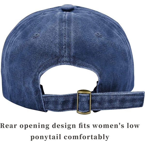 Vintage Washed Distressed Baseball Cap