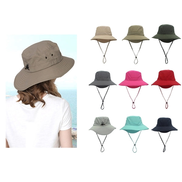 Adjustable Bucket Cap Fishing Hat