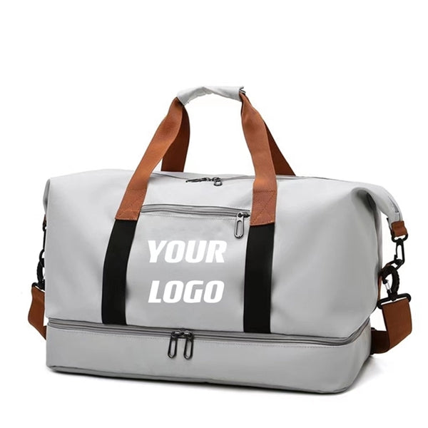 Sports Gym Bag With Wet Pocket & Shoes Compartment
