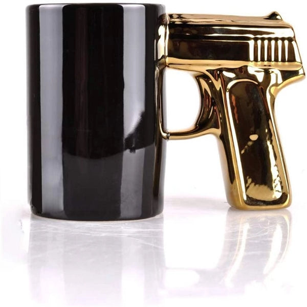 3D Pistol Ceramic Coffee Beer Mug