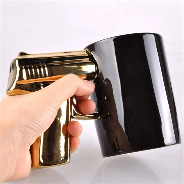 3D Pistol Ceramic Coffee Beer Mug