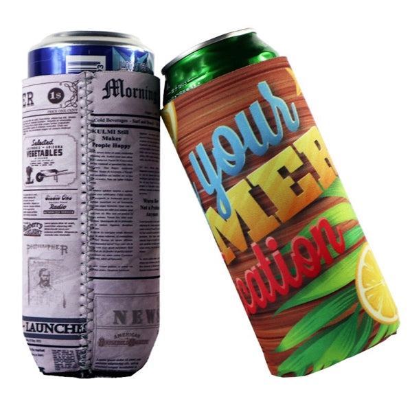 Collapsible 16 oz. Tall Boy Foam Can Cooler Beverage Holder