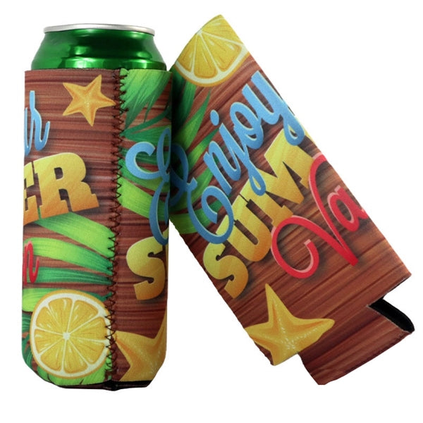 Collapsible 16 oz. Tall Boy Foam Can Cooler Beverage Holder