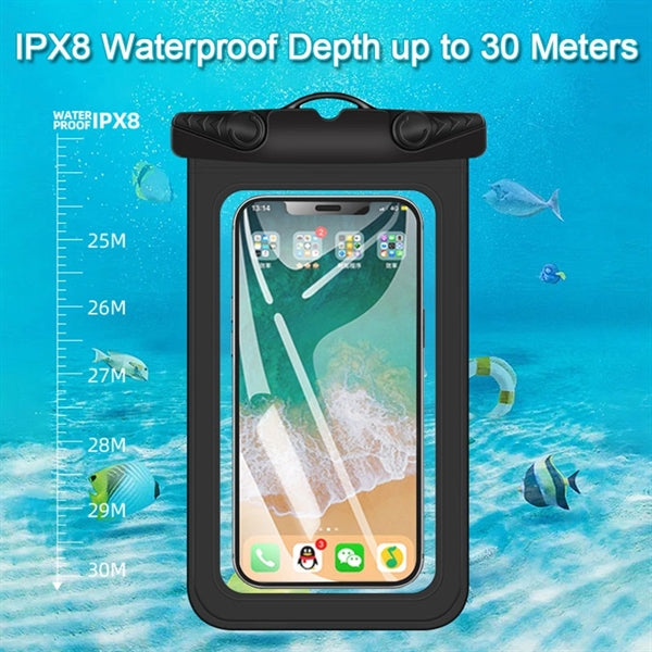 Waterproof Phone Pouch Universal Underwater Storage Dry Bag
